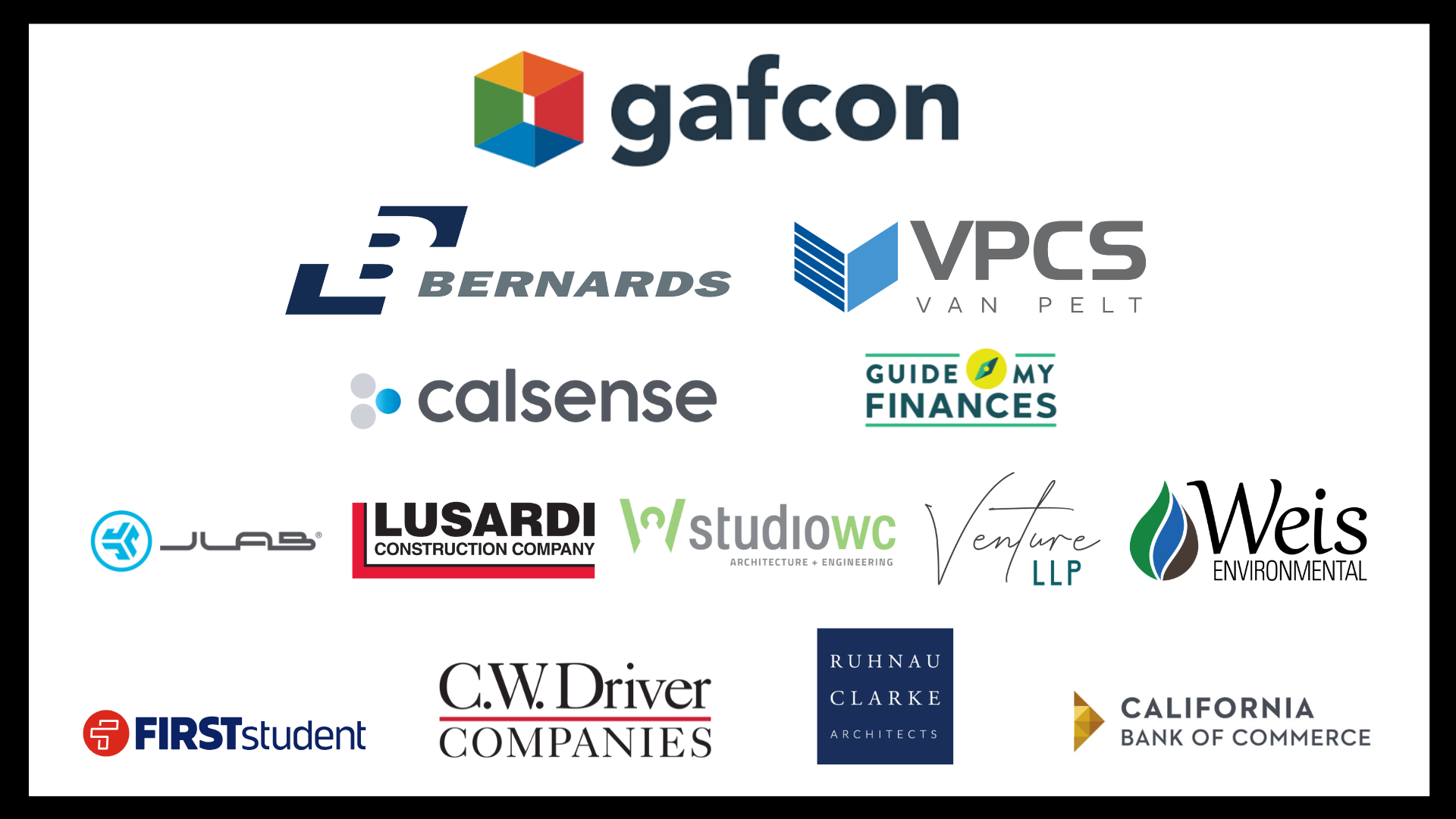 2025 Gala Sponsors 2025 Gala Sponsors