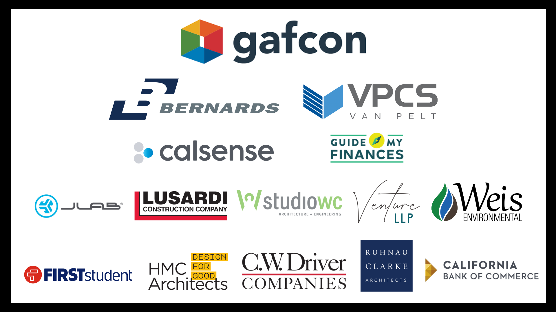 2025 Gala Sponsors